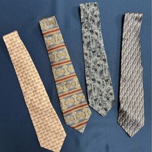 Elegant Men's Tie Set - Multicolor